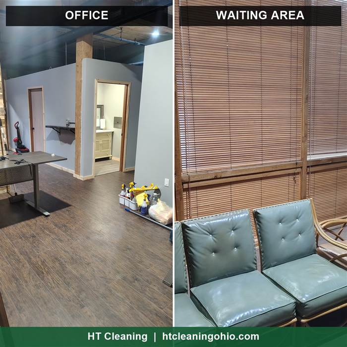 Clean office and waiting area