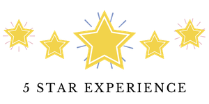 5 star experience. 